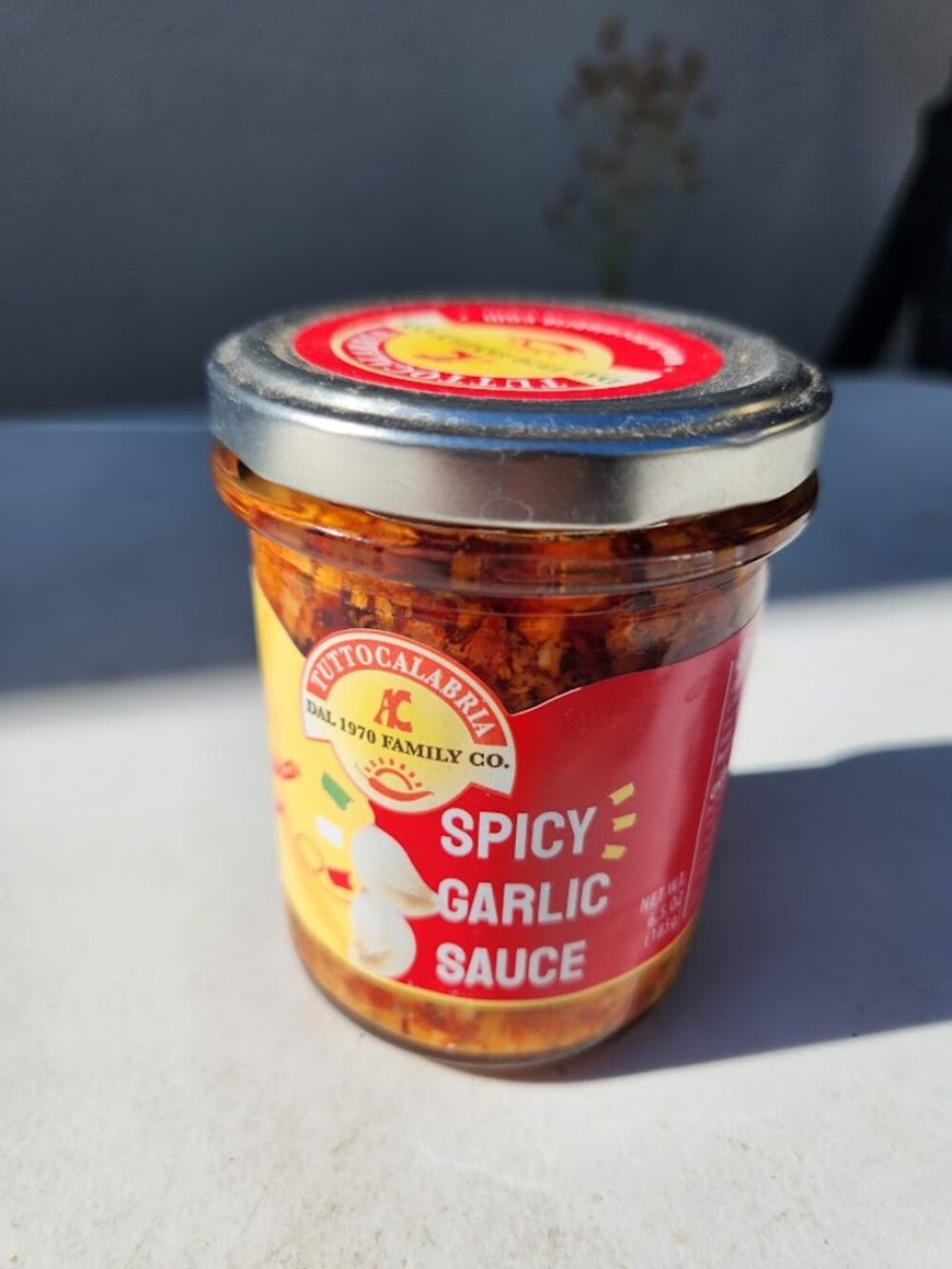 Tutto Calabria Spicy Garlic Sauce in Oil  6.5 oz Kitchen Tools  FAST SHIPPING!